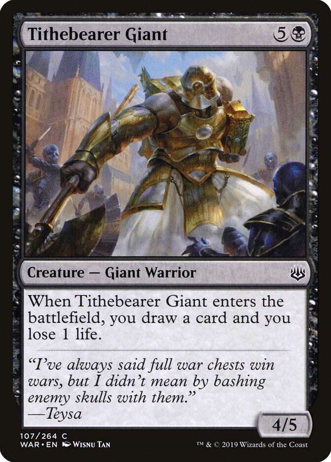 Tithebearer Giant (107) [War of the Spark]