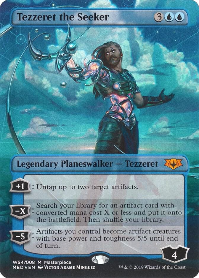 Tezzeret the Seeker (WS4) [Mythic Edition: War of the Spark] [Borderless]