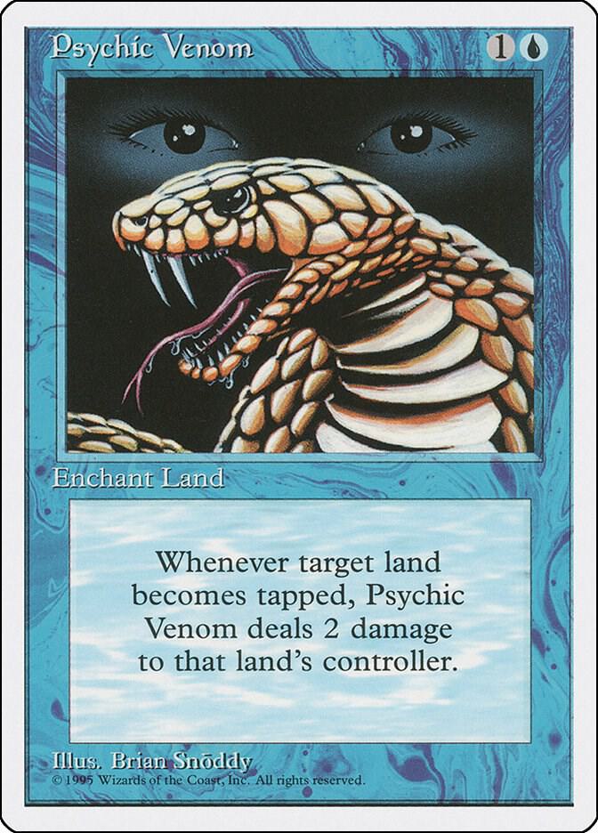 Psychic Venom (96) [Fourth Edition]