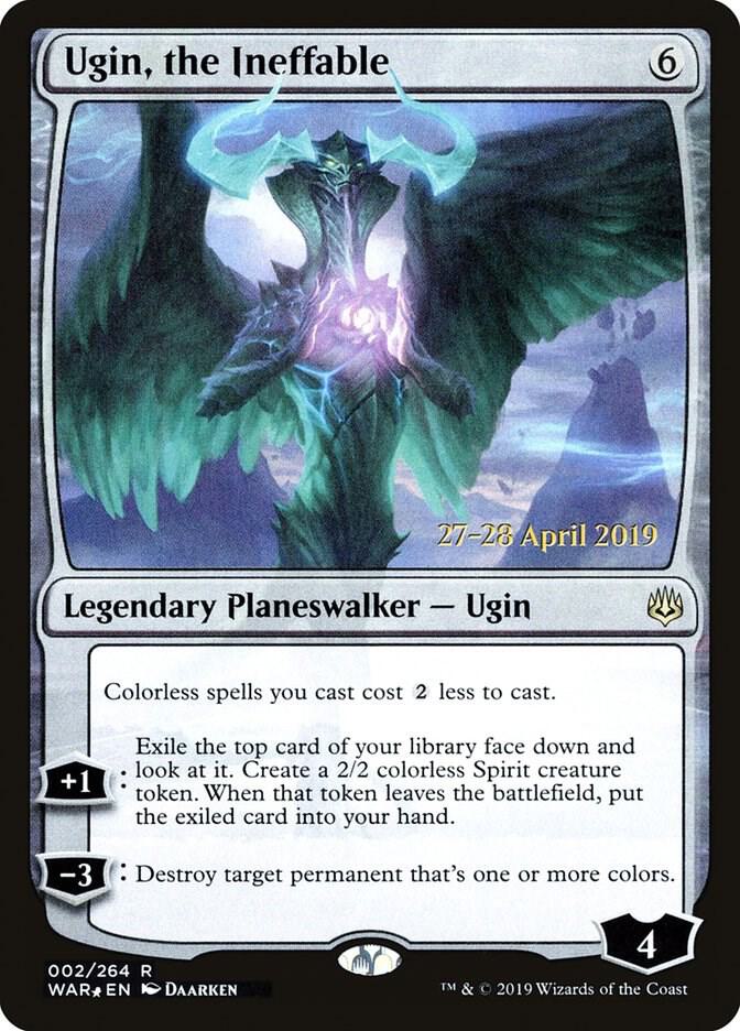 Ugin, the Ineffable (2) [Prerelease Cards]