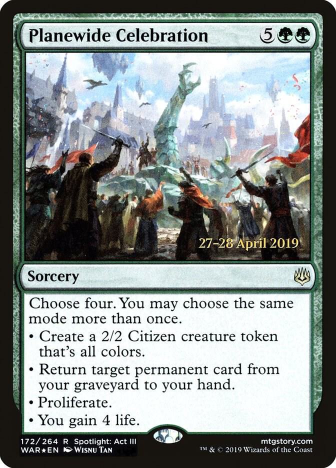 Planewide Celebration (172) [Prerelease Cards]