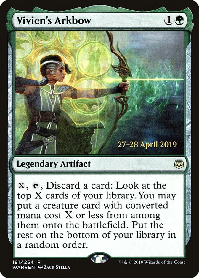 Vivien's Arkbow (181) [Prerelease Cards]
