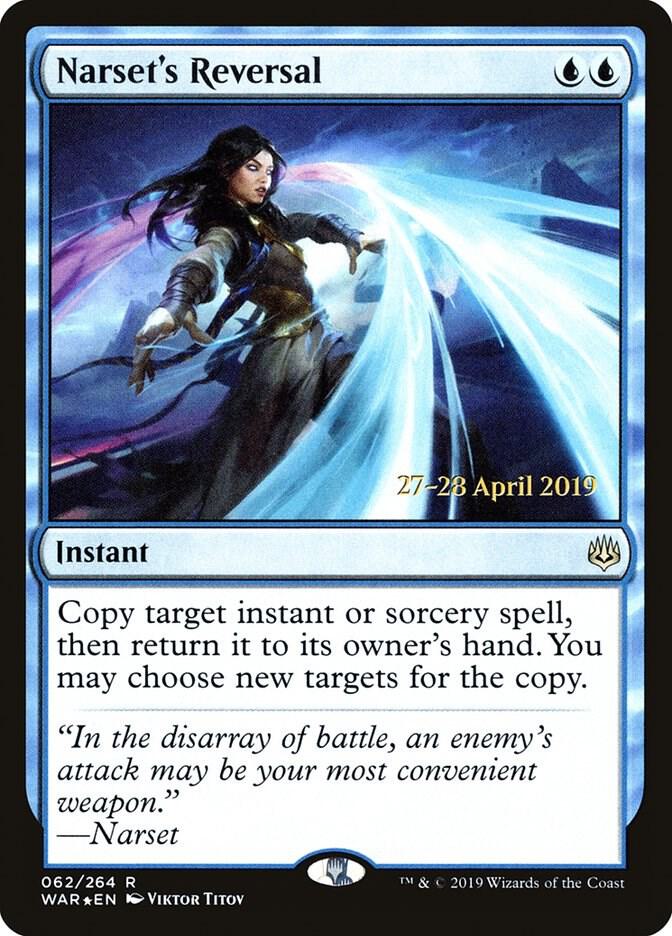 Narset's Reversal (62) [Prerelease Cards]
