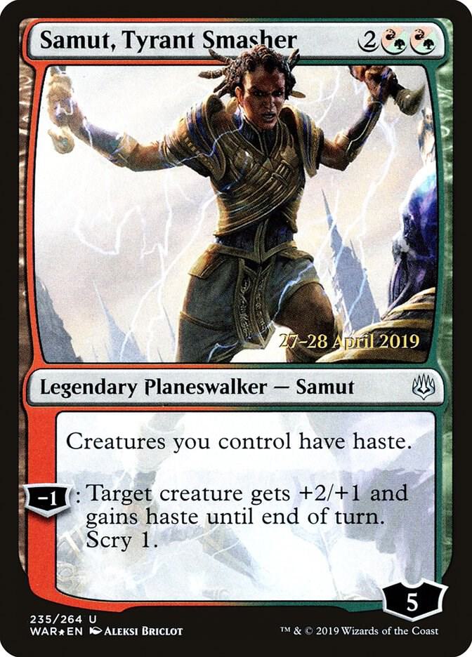 Samut, Tyrant Smasher (235) [Prerelease Cards]