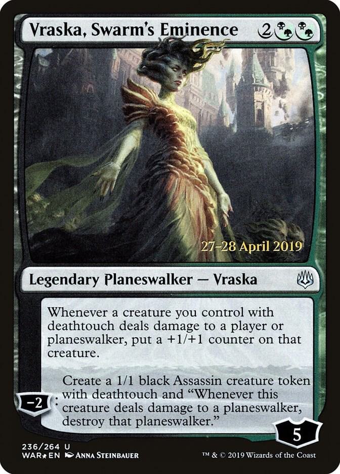 Vraska, Swarm's Eminence (236) [Prerelease Cards]