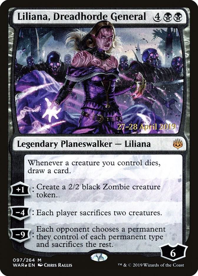 Liliana, Dreadhorde General (97) [Prerelease Cards]