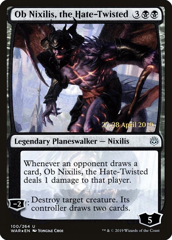 Ob Nixilis, the Hate-Twisted (100) [Prerelease Cards]
