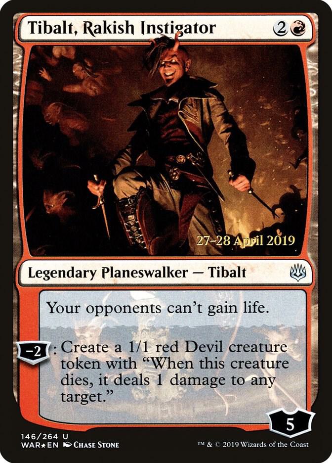 Tibalt, Rakish Instigator (146) [Prerelease Cards]