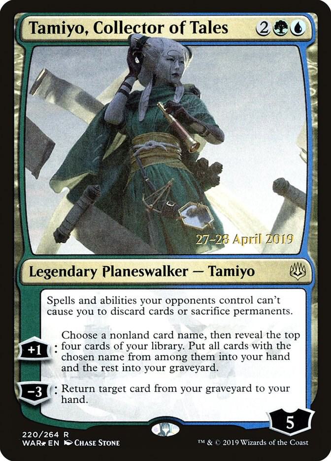 Tamiyo, Collector of Tales (220) [Prerelease Cards]