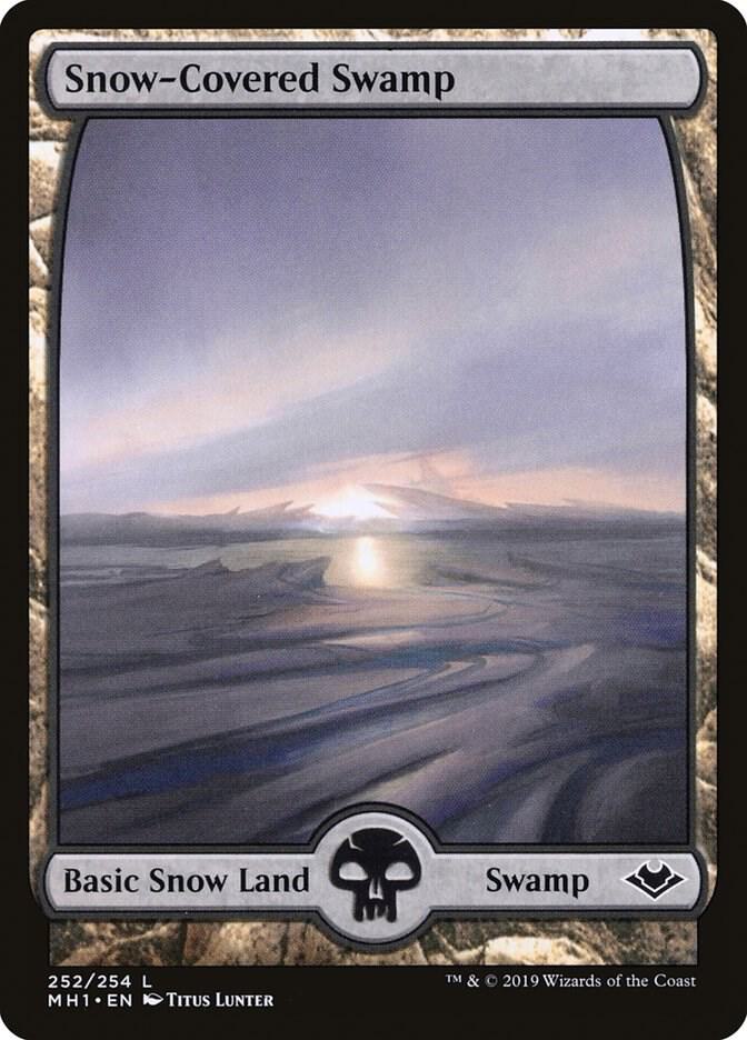 Snow-Covered Swamp (252) [Modern Horizons]
