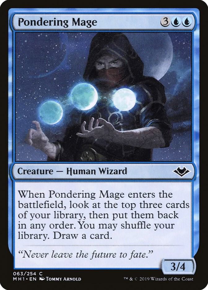 Pondering Mage (63) [Modern Horizons]