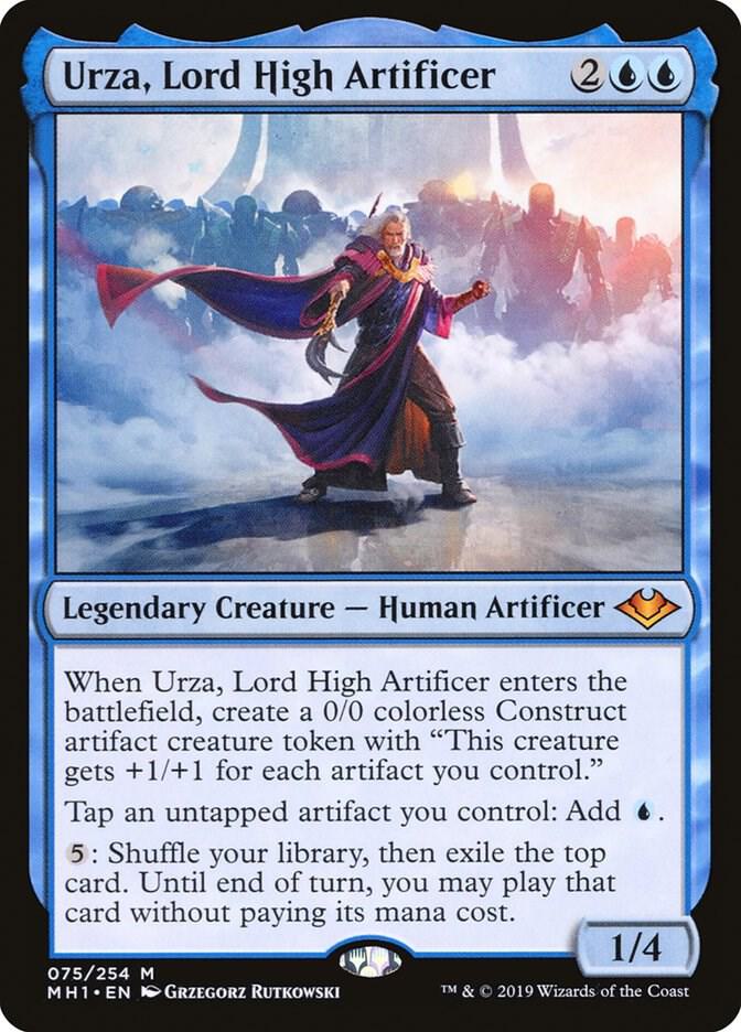 Urza, Lord High Artificer (75) [Modern Horizons]