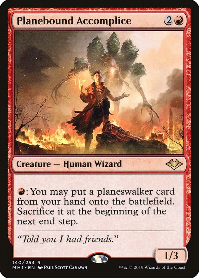 Planebound Accomplice (140) [Modern Horizons]