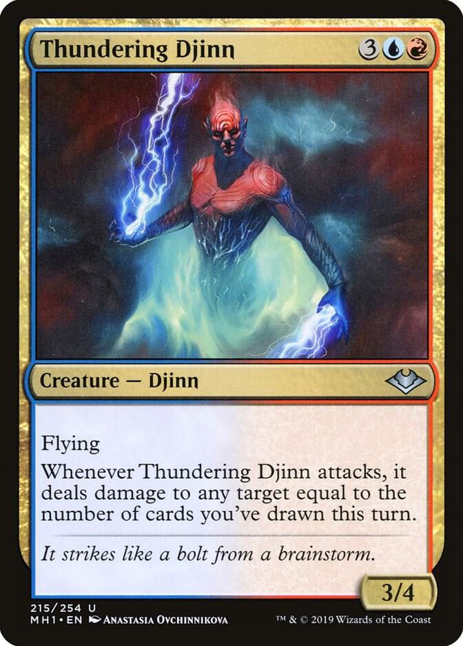 Thundering Djinn (215) [Modern Horizons]