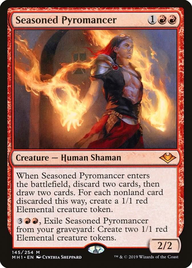 Seasoned Pyromancer (145) [Modern Horizons]