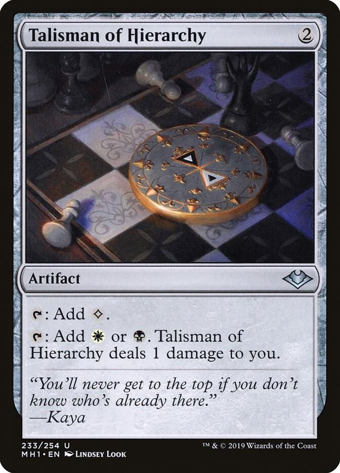 Talisman of Hierarchy (233) [Modern Horizons]
