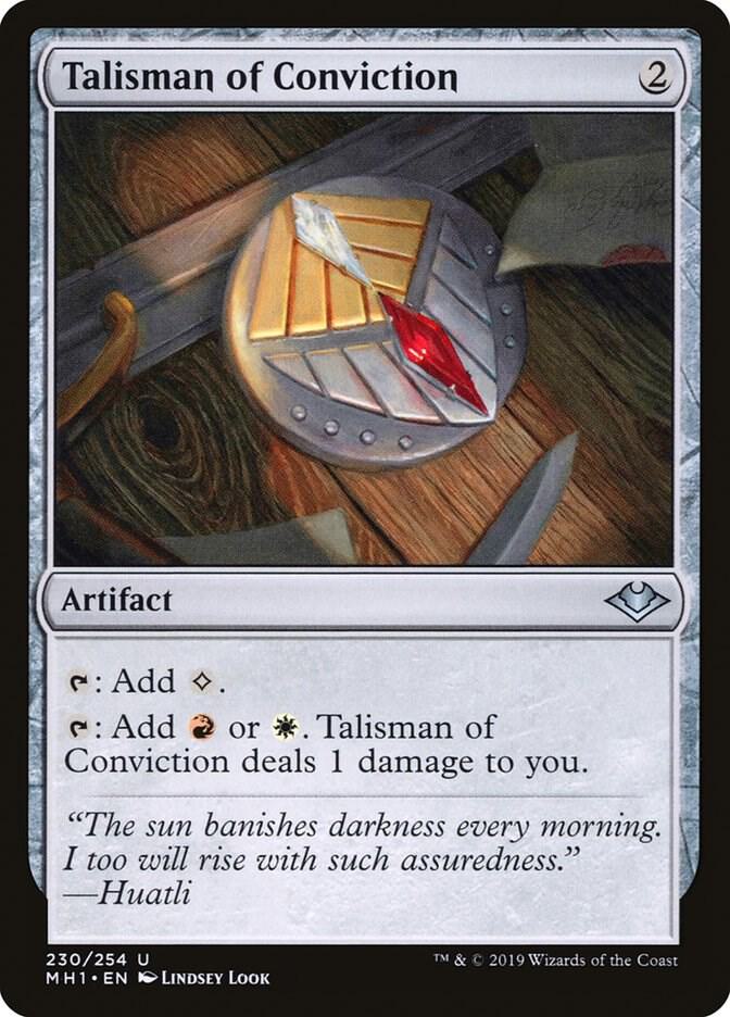 Talisman of Conviction (230) [Modern Horizons]