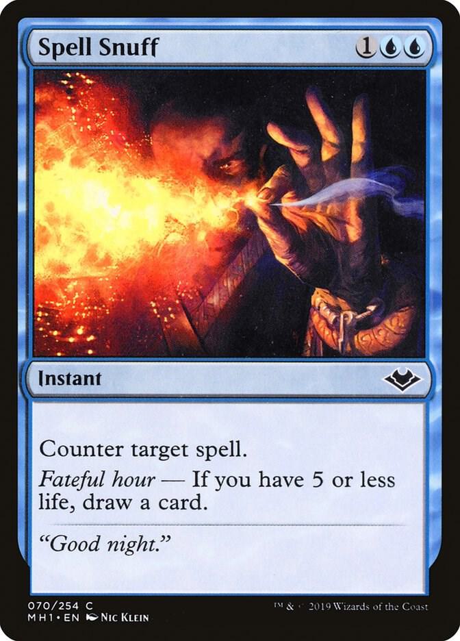 Spell Snuff (70) [Modern Horizons]