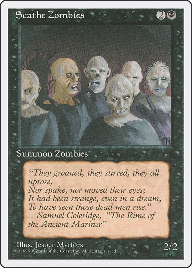 Scathe Zombies (158) [Fourth Edition]