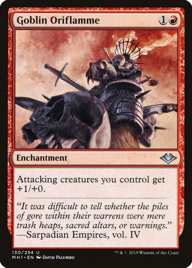 Goblin Oriflamme (130) [Modern Horizons]