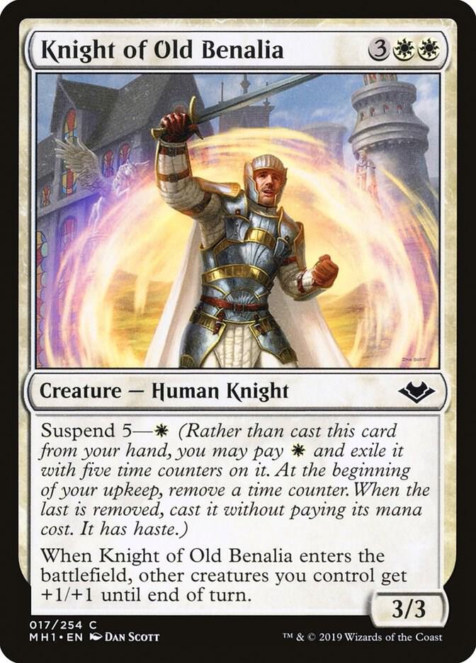 Knight of Old Benalia (17) [Modern Horizons]