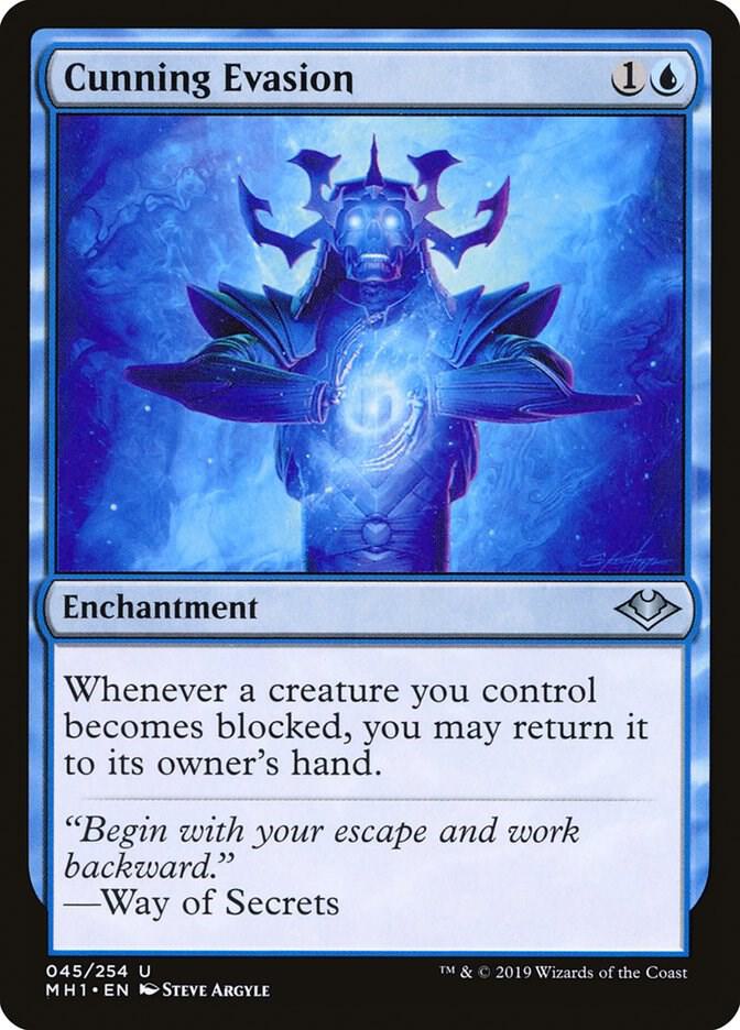 Cunning Evasion (45) [Modern Horizons]