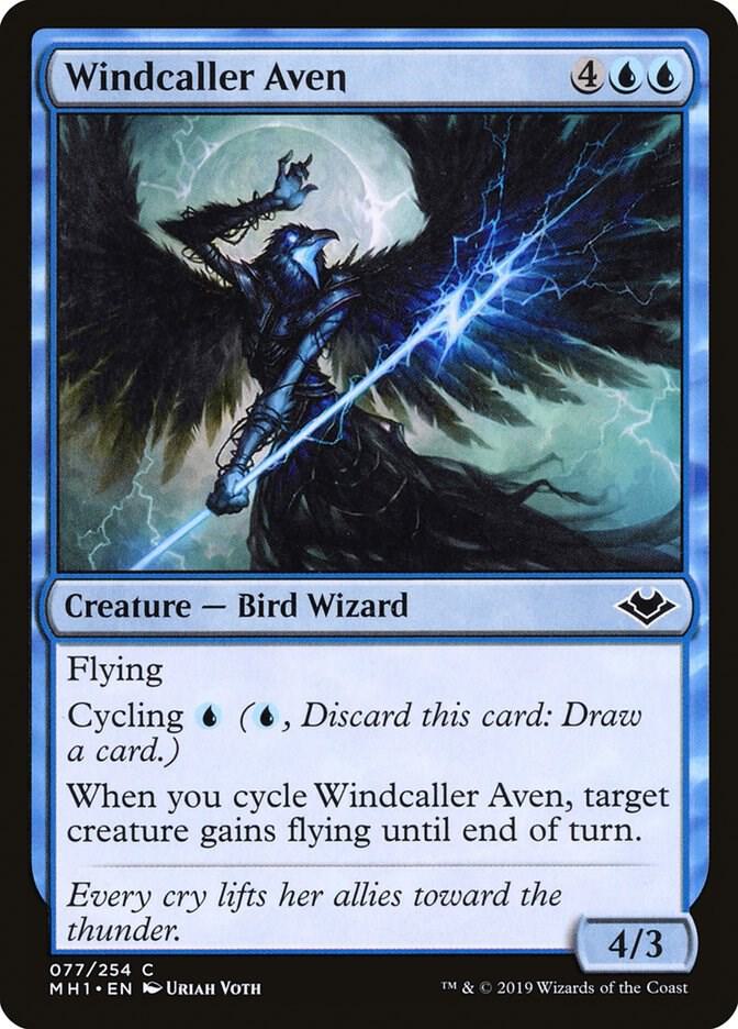 Windcaller Aven (77) [Modern Horizons]