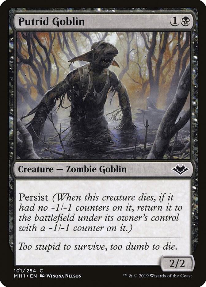Putrid Goblin (101) [Modern Horizons]