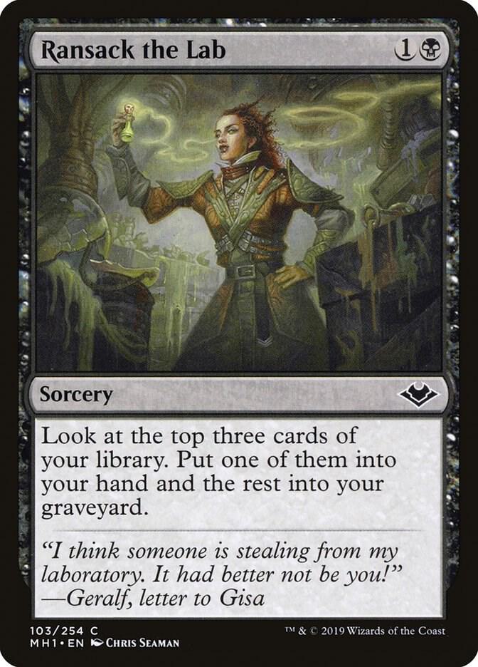 Ransack the Lab (103) [Modern Horizons]