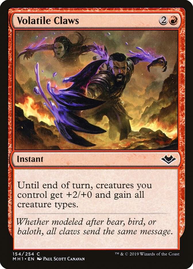 Volatile Claws (154) [Modern Horizons]