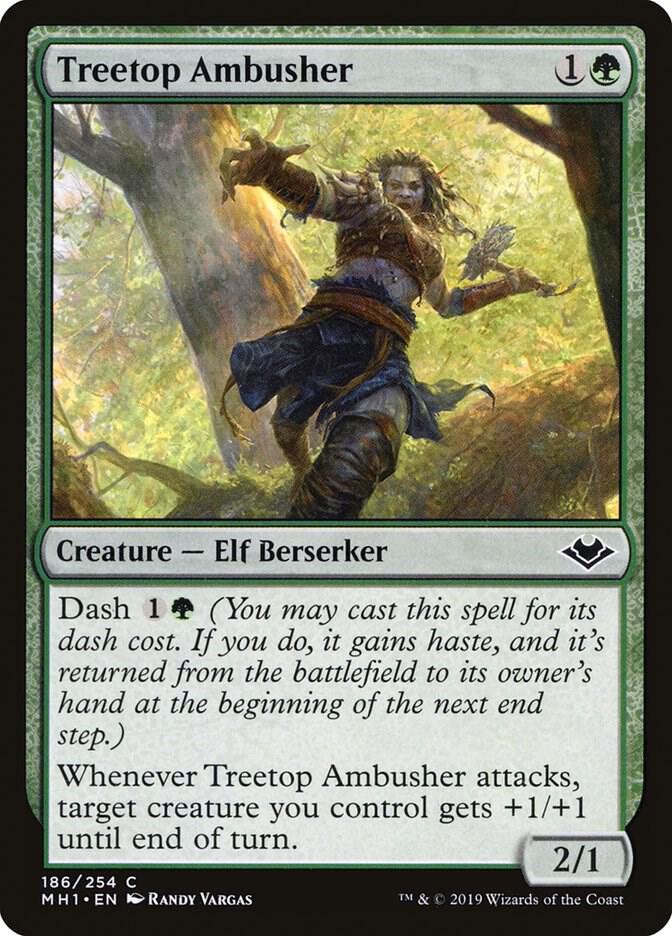 Treetop Ambusher (186) [Modern Horizons]