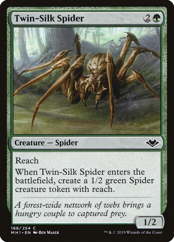 Twin-Silk Spider (188) [Modern Horizons]