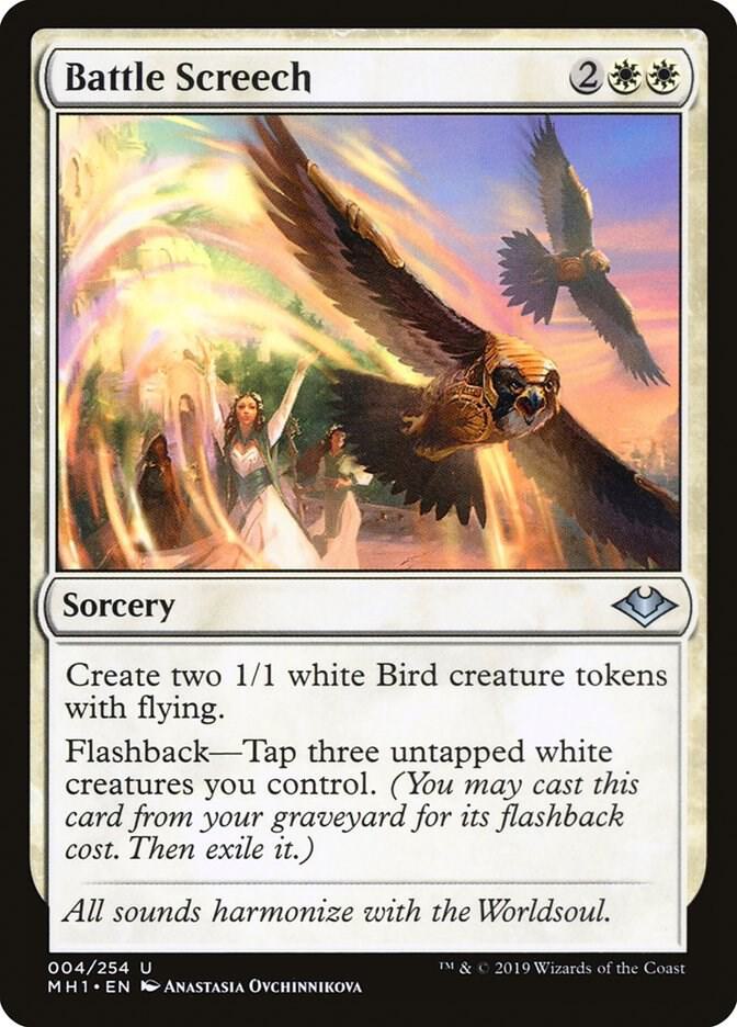 Battle Screech (4) [Modern Horizons]