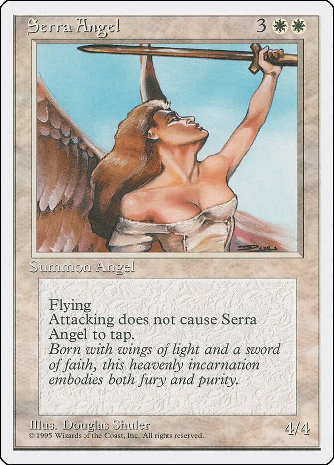 Serra Angel (50) [Fourth Edition]