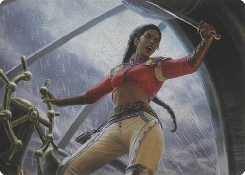 Sisay, Weatherlight Captain (Art Series) (16) [Modern Horizons Art Series]