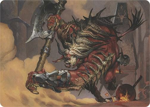 Spinehorn Minotaur (Art Series) (38) [Modern Horizons Art Series]