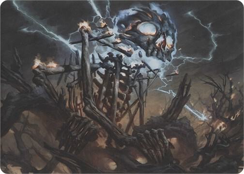 Lightning Skelemental (Art Series) (41) [Modern Horizons Art Series]