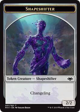 Shapeshifter // Bear Double-Sided Token (1 // 11) [Modern Horizons]