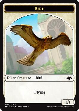 Bird // Spider Double-Sided Token (3 // 14) [Modern Horizons]