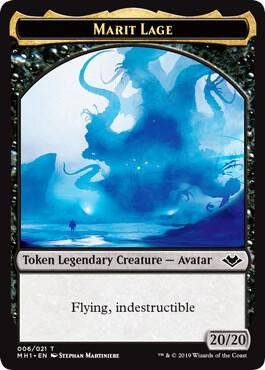 Marit Lage // Goblin Double-Sided Token (6 // 10) [Modern Horizons]