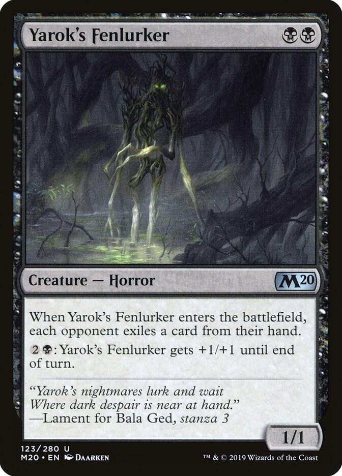 Yarok's Fenlurker (123) [Core Set 2020]