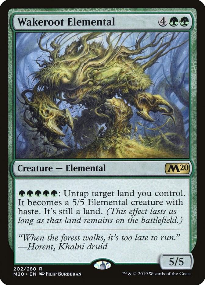 Wakeroot Elemental (202) [Core Set 2020]