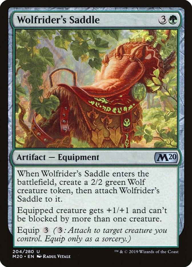 Wolfrider's Saddle (204) [Core Set 2020]