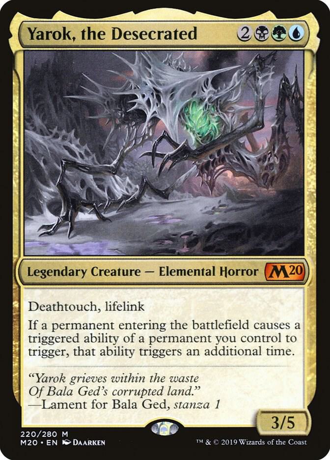 Yarok, the Desecrated (220) [Core Set 2020]