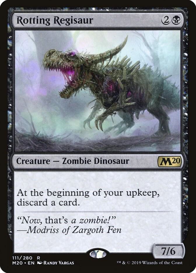 Rotting Regisaur (111) [Core Set 2020]