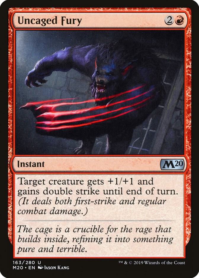 Uncaged Fury (163) [Core Set 2020]
