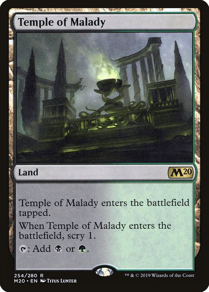 Temple of Malady (254) [Core Set 2020]