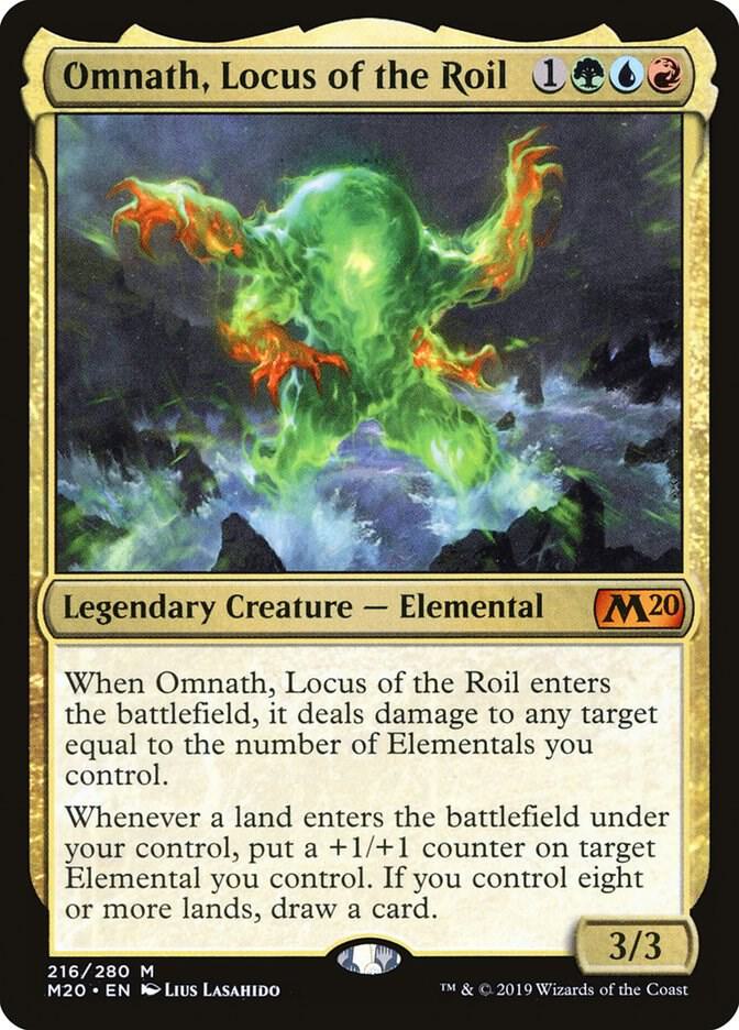 Omnath, Locus of the Roil (216) [Core Set 2020]