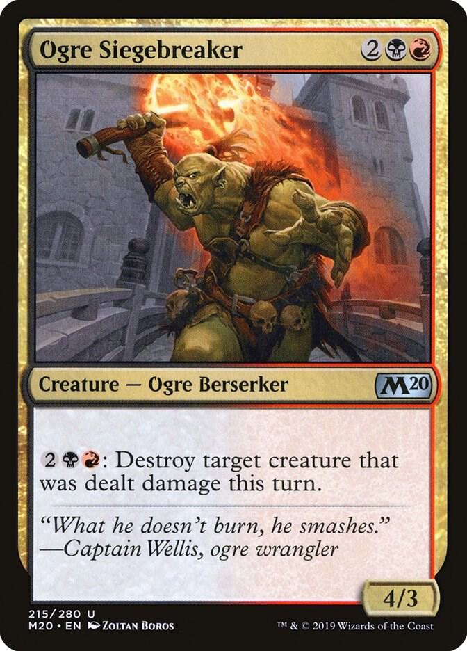 Ogre Siegebreaker (215) [Core Set 2020]