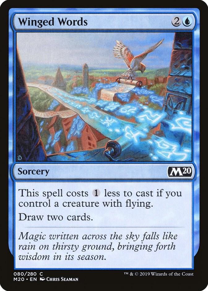 Winged Words (80) [Core Set 2020]
